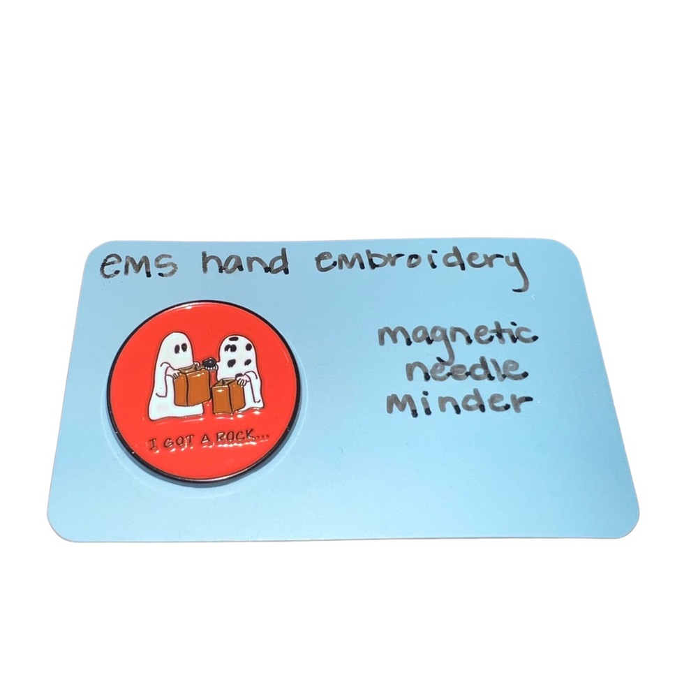 Ghost Magnetic Needle Minder Handmade